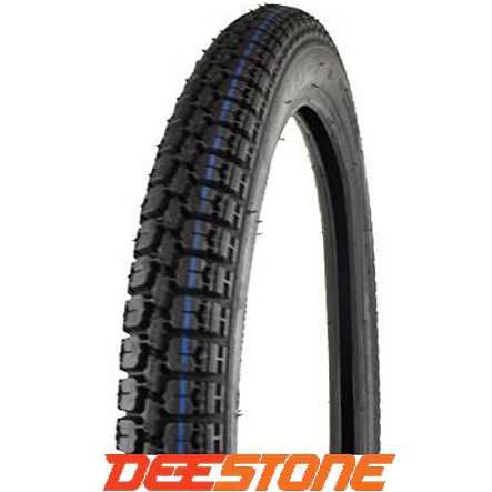Deestone Mofa Pneu 17x2.25 17x2 1/4 4PR M/C33L D776 schwarz