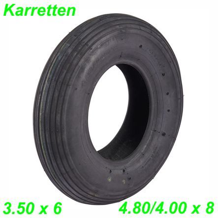 Pneu Schubkarren Karretten 3.50/4.00x6 4PR schwarz HF270