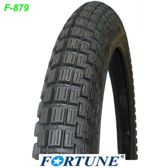 Fortune Mofa Pneu F-879 16x2.25 16x2 1/4 Stollen schwarz