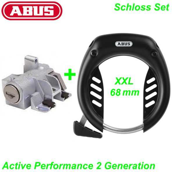 Abus Schloss für Rahmenakku Rahmen 68 mm Set Bosch 2 Generation