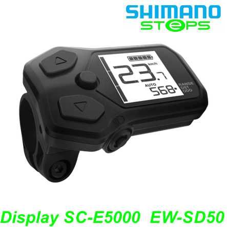 Shimano Steps Display SC-E5000 EW-SD50 oKabel links Montage