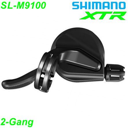Shimano Schalthebel SL-M9100 Bride XTR links 2-Gang Rapidfire Box