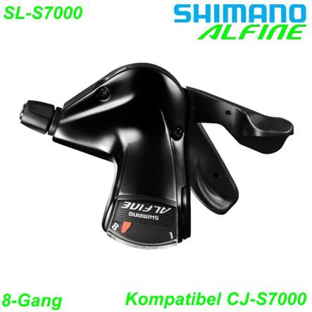 Schalthebel SL-S7000 Alfine CJ-S7000 rechts 8-Gang schwarz RF