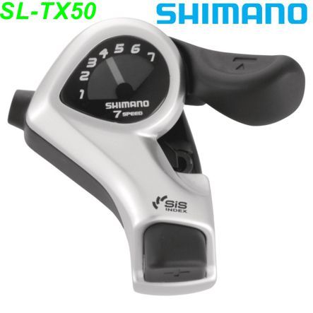 Shimano Schalthebel SL-TX50 rechts 7-Gang Tourney SIS Box