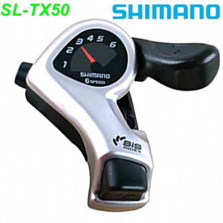 Shimano Schalthebel SL-TX50 rechts 6-Gang Tourney SIS Box