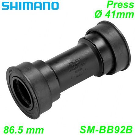 Shimano Press-Tretlager SM-BB92B 86.5 mm ohne Gewinde