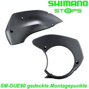 Shimano Steps Motorabdeckung SM-DUE80-B abgedeckte Montagepunkte