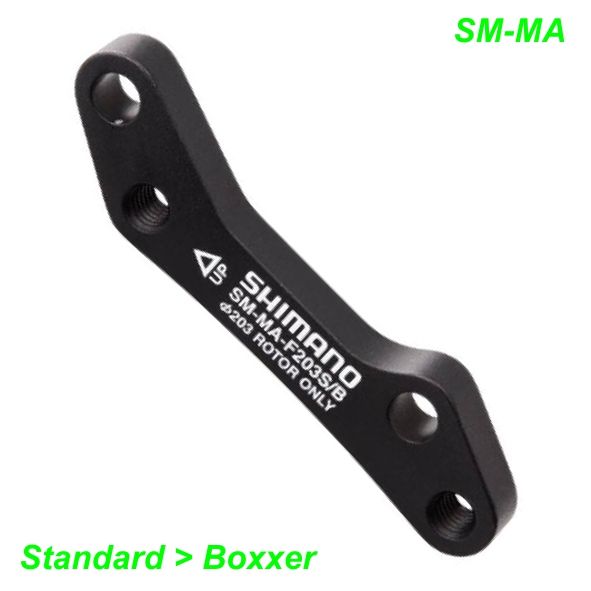 Shimano Adapter Standard/Boxxer Ø 203 mm vorne m/Schrauben