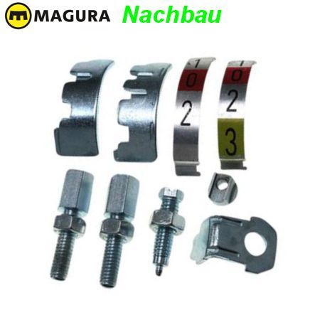Repset Skalenschild 2/3 Gang Segment Stellschrauben Nachbau Magura