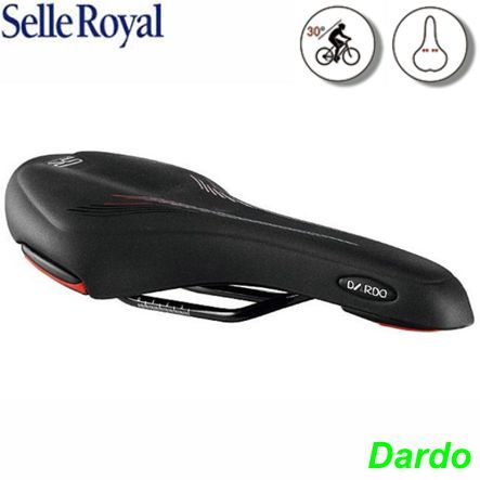 Selle Royal Sattel 30° Gel DARDO Racing Sport unisex schwarz