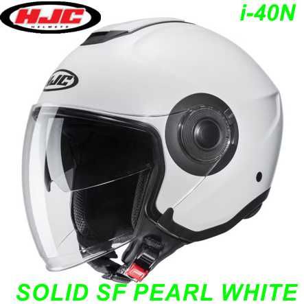 Helm HJC I40N Solid SF Pearl White Gr. S 55/56