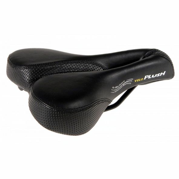 Velo Plush Sattel Deep channel Damen schwarz 243x155mm