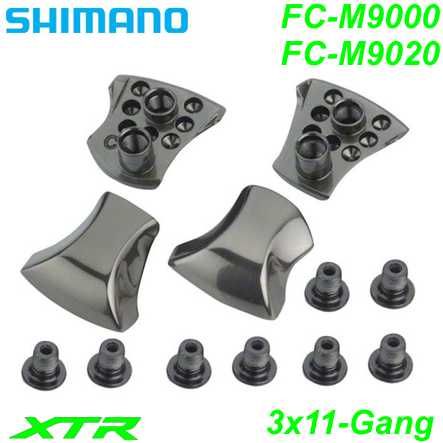 Shimano Abdeckung und Kettenblattschrauben Double FC-M9000 FC-M9020