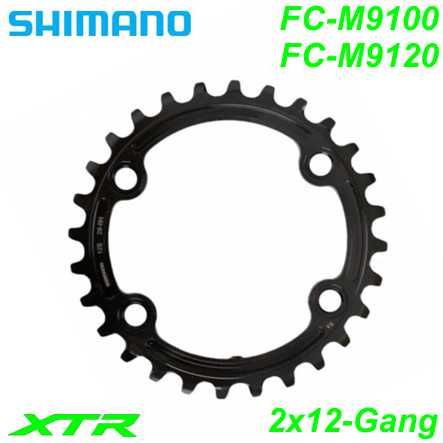 Shimano Kettenblatt 2x12-G. FC-M9100 FC-M9120 XTR 28 Zähne Y1X228000