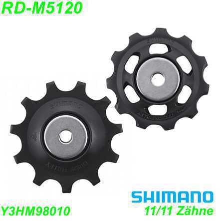 Shimano Führungs- und Spannrolle RD-M5120 / RD-M4120 Y3HM98010
