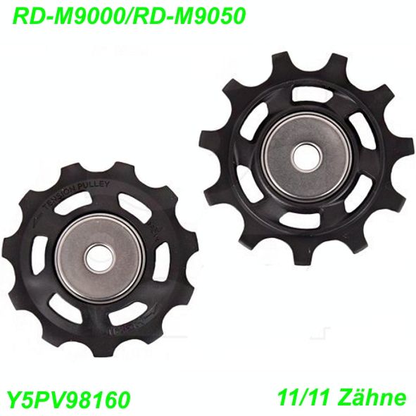 Shimano Führungs- und Spannrolle Set RD-M9000 11 Zähne Y5PV98160