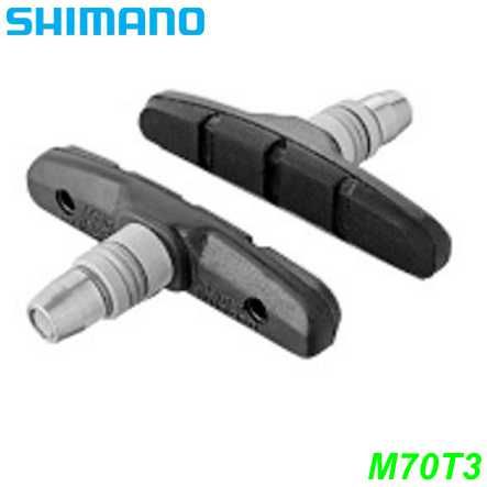 Shimano Bremsschuhe M70T3 BR-M580 Paar m/Befestigungsmuttern