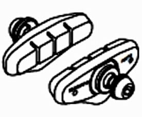 Shimano Bremsschuhe R50T2 BR-4600/4500/3400  5 Paar