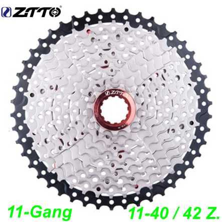 Kassette ZTTO 11-G 11-40 Zähne silber CS Shimano kompatibel